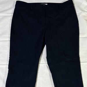 LOFT Midnight Blue Curvy Trousers